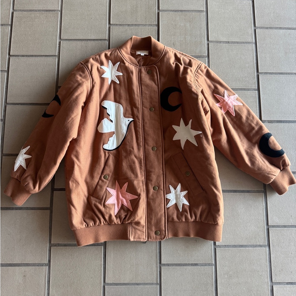 Sezane embroidered jacket